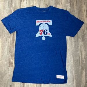 Mitchell and Ness Philadelphia 76ers Shirt